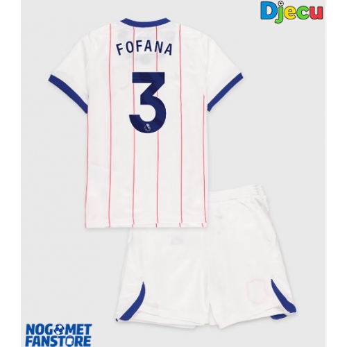 Chelsea Wesley Fofana #3 Rezervni Dres za djecu 2026-27 Kratak Rukav (+ Kratke hlače)